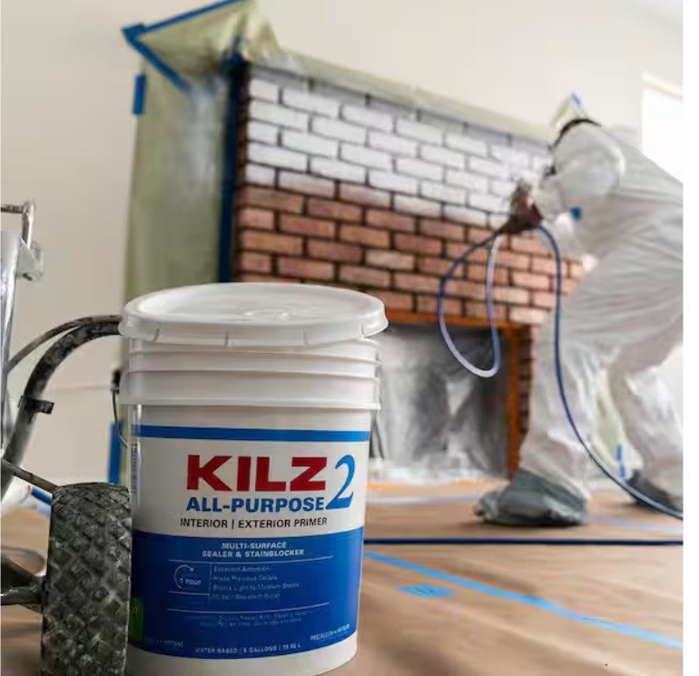 Multi-Surface Primer Sealer & Stain Blocker 1 Quart Interior/Exterior White