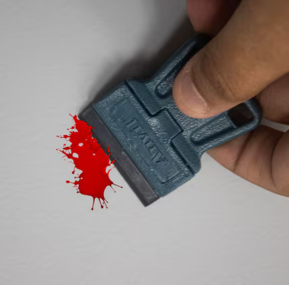 1.5 in. Mini Razor Scraper with 10 Plastic Blades