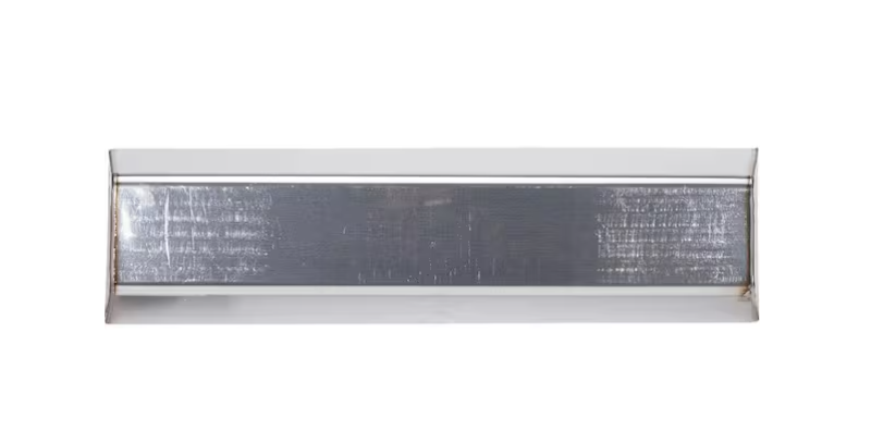 12 in. Contour Stainless Steel Mud Pan