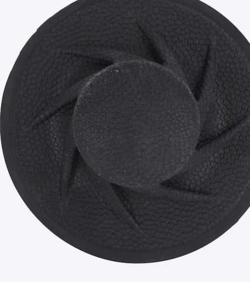 Garbage Disposal Stopper – 4 Inch, Black Plastic Sink Drain Plug