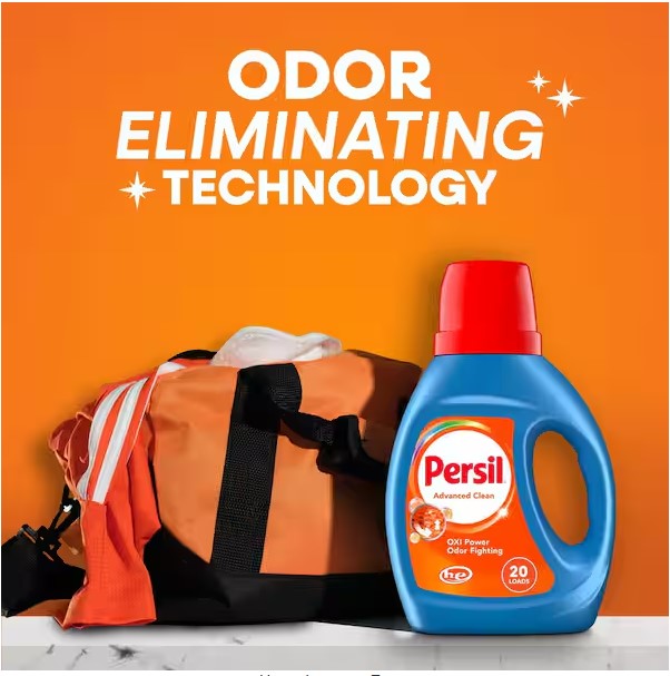 Persil Advanced Clean Liquid Laundry Detergent 84 oz