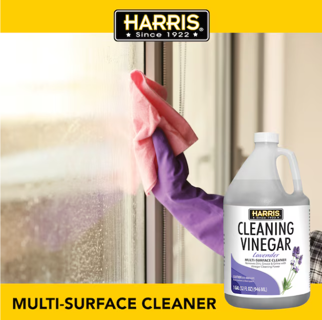 Harris Multi-Use Cleaning Vinegar 1 -Gallon Lavender Liquid All-Purpose Cleaner