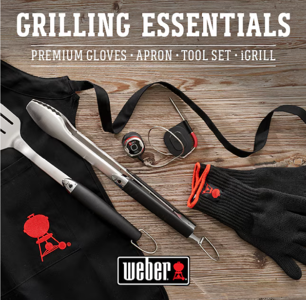 Weber Black Full Apron