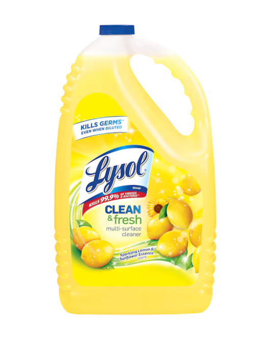 LYSOL 144 -oz Lemon Disinfectant Liquid All-Purpose Cleaner