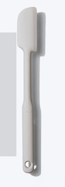 Silicone Jar Spatula – Heat-Resistant, Nonstick Safe, Oat Color