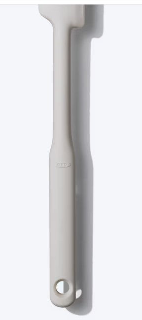 Silicone Jar Spatula – Heat-Resistant, Nonstick Safe, Oat Color