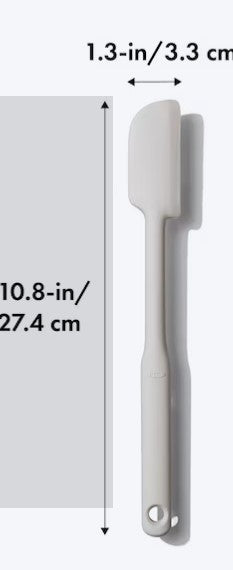 Silicone Jar Spatula – Heat-Resistant, Nonstick Safe, Oat Color