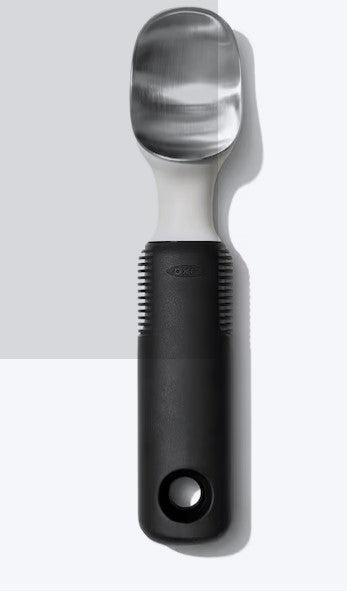 Stainless Steel Ice Cream Scoop – Ergonomic Handle, Heavy-Duty Design
