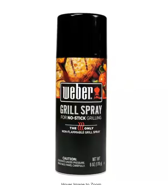 Grill 'N Spray 6 oz. for No-Stick Grilling Cooking Accessory Grilling Set