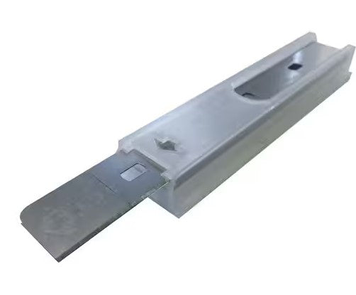 4 Inch Steel Scraper Blades for Glass & Tile (10-Pack) Heavy Duty Replacement Blades