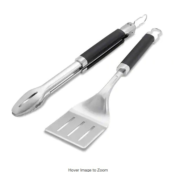 Precision Grill Tongs and Spatula 2-Piece Set