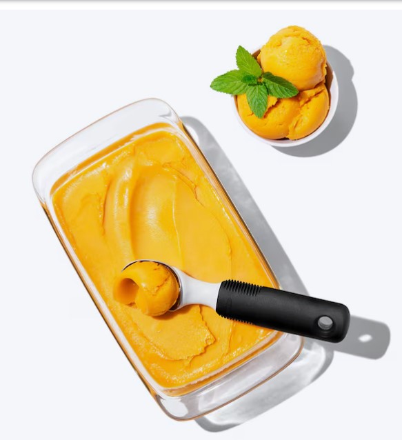 Stainless Steel Ice Cream Scoop – Ergonomic Handle, Heavy-Duty Design