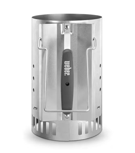12.7 Inch Rapidfire Chimney Charcoal Starter for Use With Charcoal Grills