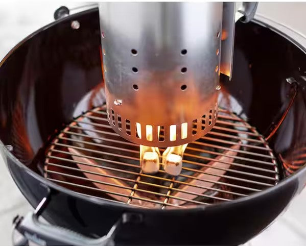 12.7 Inch Rapidfire Chimney Charcoal Starter for Use With Charcoal Grills