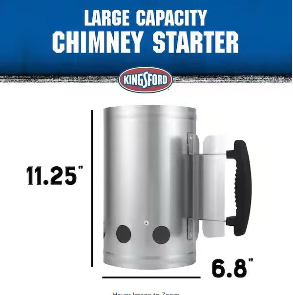 Deluxe Charcoal Chimney Starter