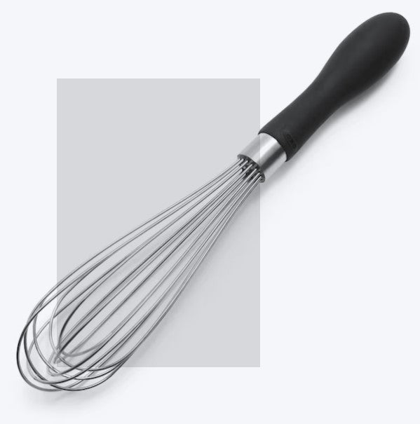 9-Inch Stainless Steel Whisk – Ergonomic Handle, Non-Slip Grip