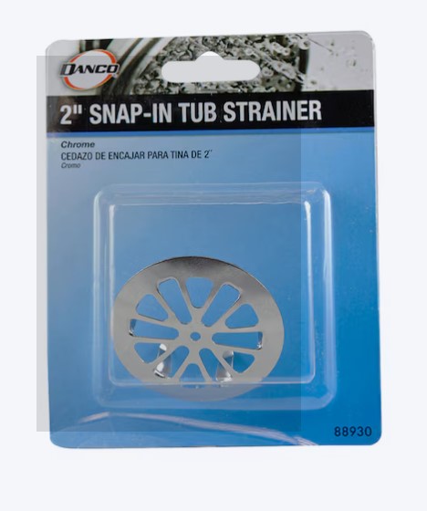 Stainless Steel Sink Strainer Basket – Chrome Finish, 1.5 Inch Drain Fit