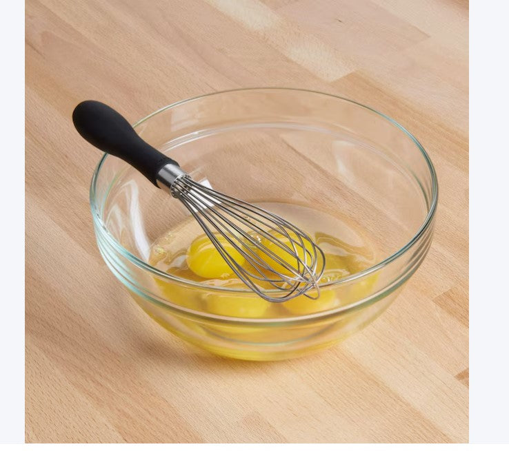 9-Inch Stainless Steel Whisk – Ergonomic Handle, Non-Slip Grip