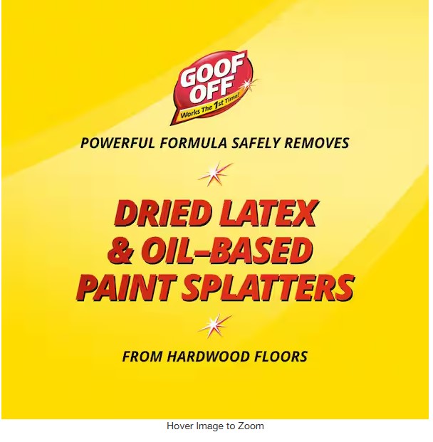 Paint Splatter Remover for Hardwood – 12 oz, Multi-Surface Cleaner