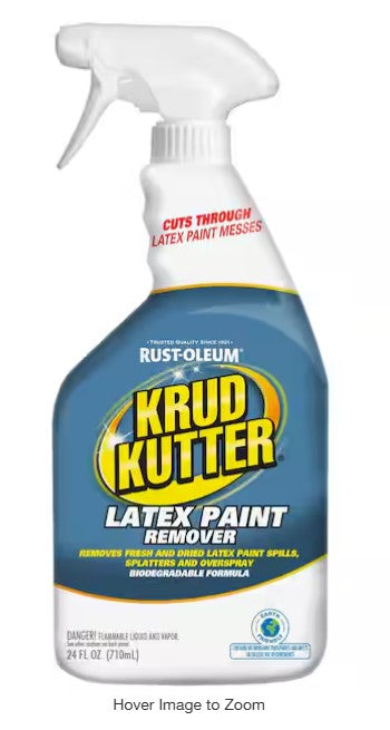 Latex Paint Remover Spray – 24 oz (6 Pack), Multi-Surface Cleaner