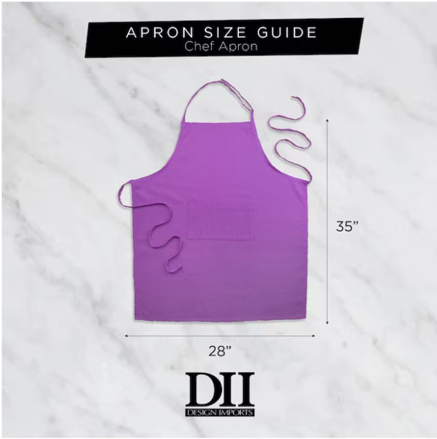 DII Orchid Full apron