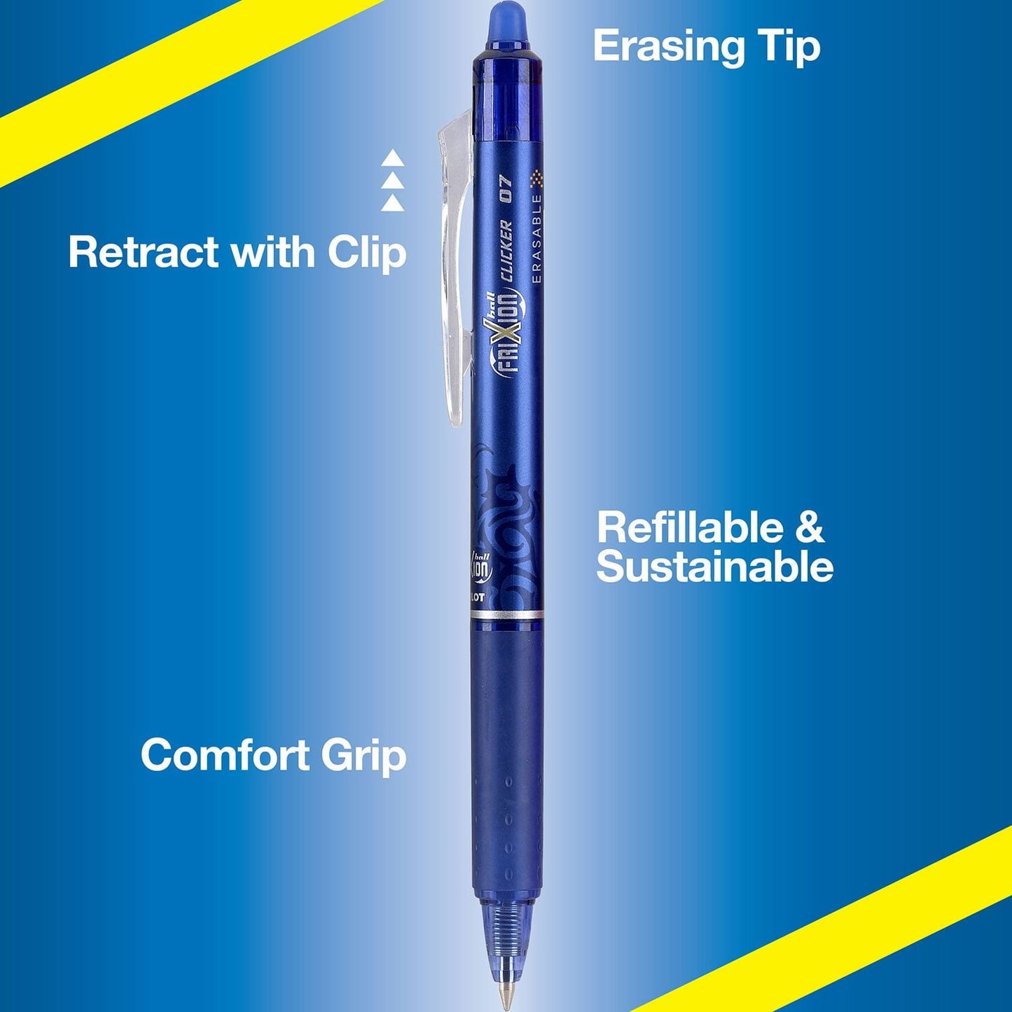 Pilot FriXion Erasable Pens – Thermo-Sensitive Ink Writing Set