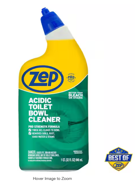 ZEP 32 oz. Acidic Toilet Bowl Cleaner