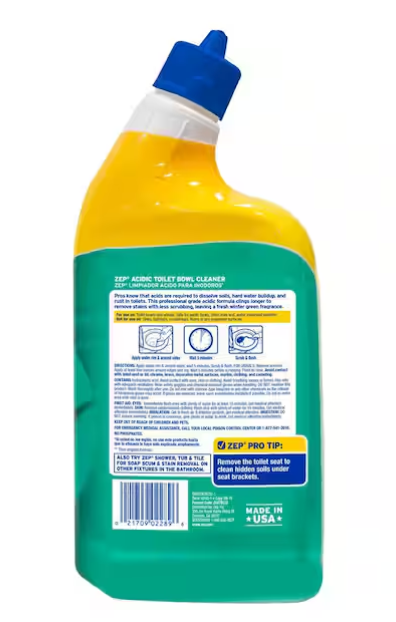 ZEP 32 oz. Acidic Toilet Bowl Cleaner