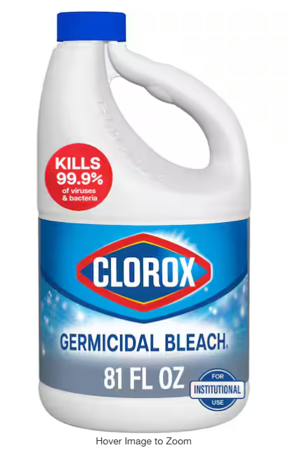 Clorox 81 oz. Concentrated Germicidal Disinfecting Bleach Cleaner