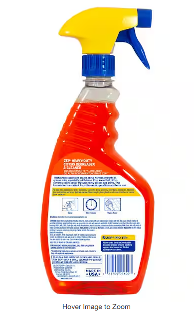 ZEP 24 oz. Heavy-Duty Citrus Degreaser