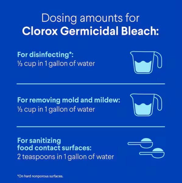 Clorox 81 oz. Concentrated Germicidal Disinfecting Bleach Cleaner