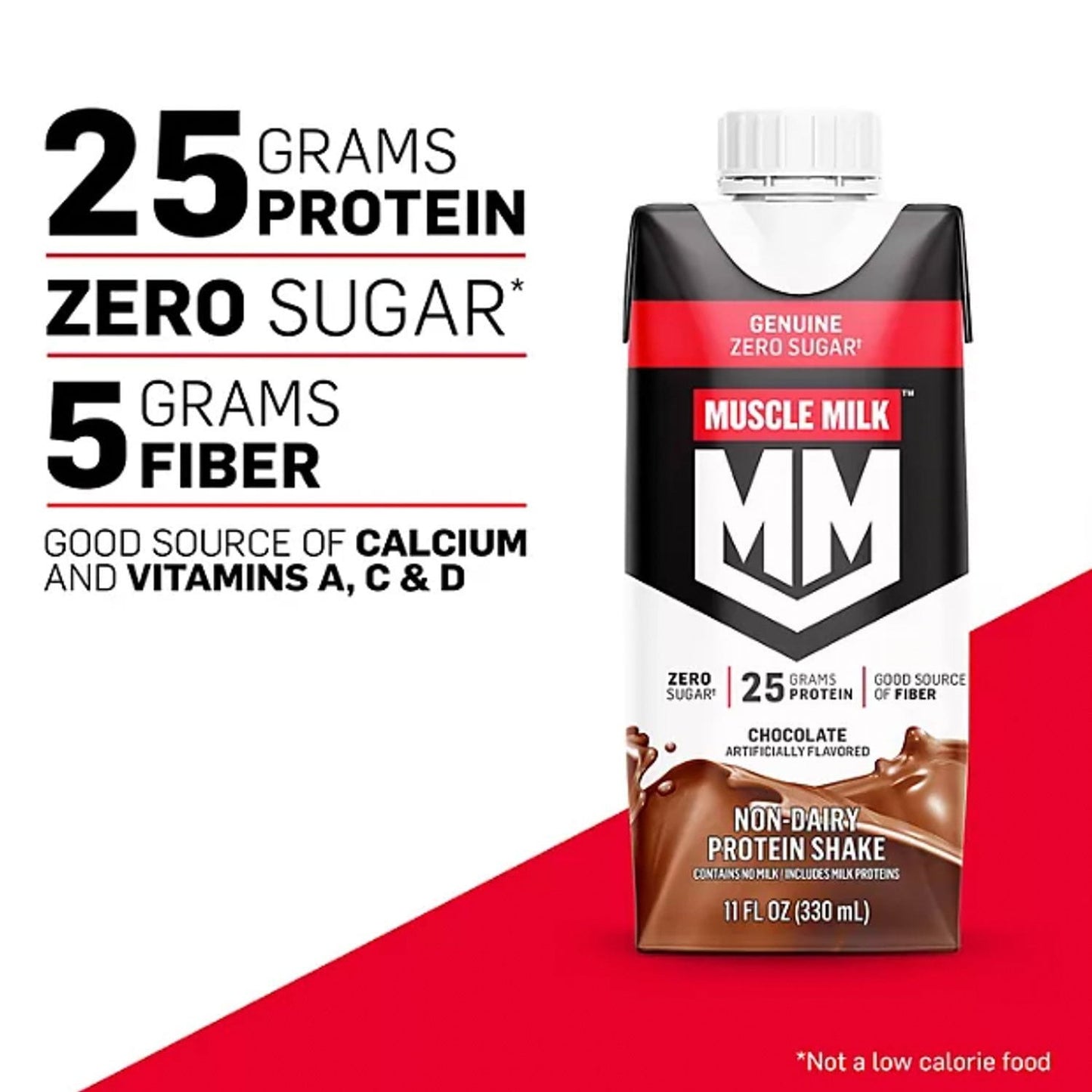 Muscle Milk Genuine Protein Shake – Chocolate, 11 oz