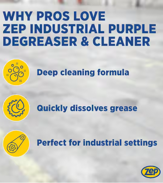 ZEP 128 oz. Industrial Purple Degreaser