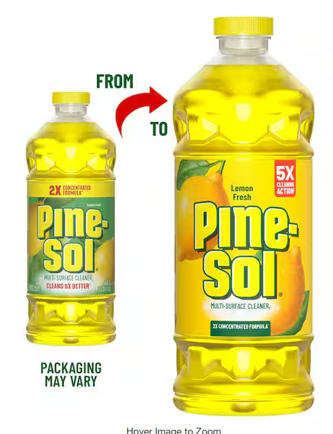 Pine-Sol 40 oz. Lemon All-Purpose Cleaner