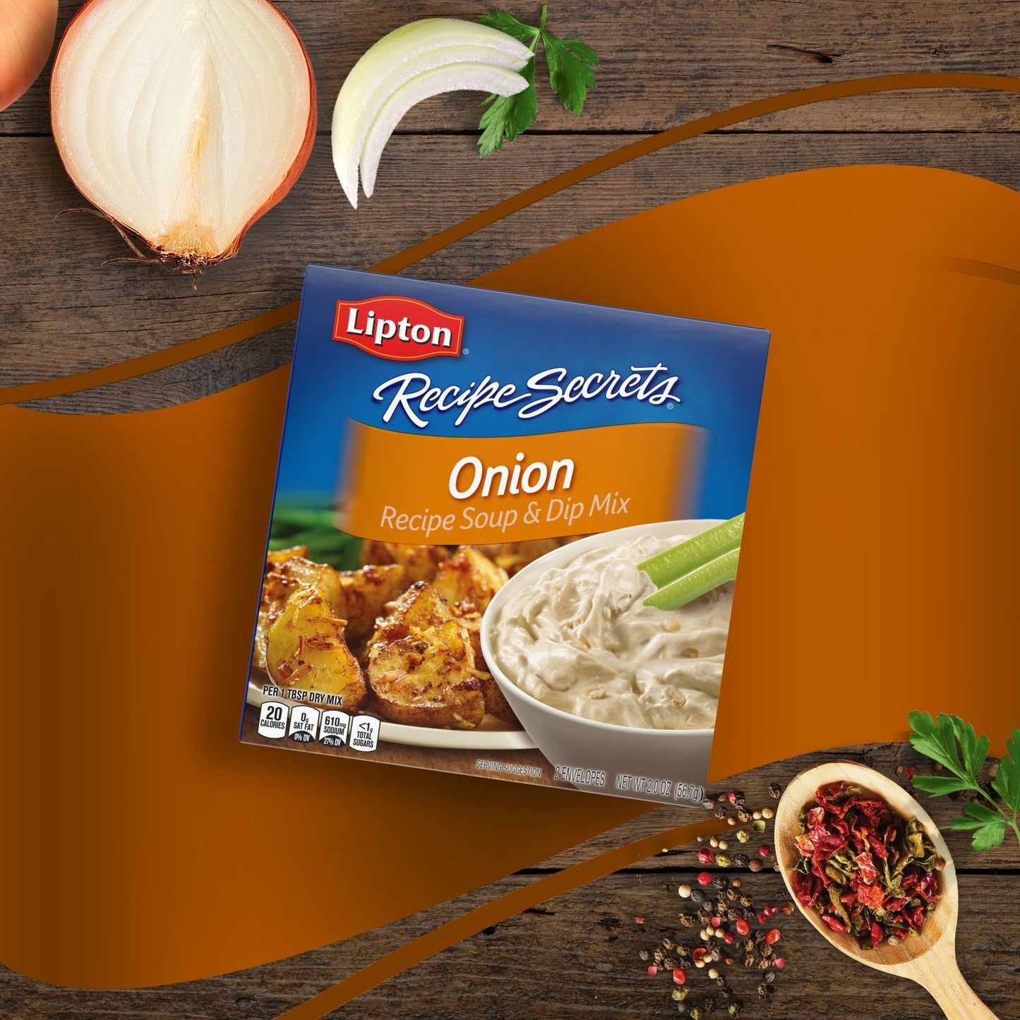 Lipton Onion Recipe Soup & Dip Mix — 6 Pack (2 oz Each)