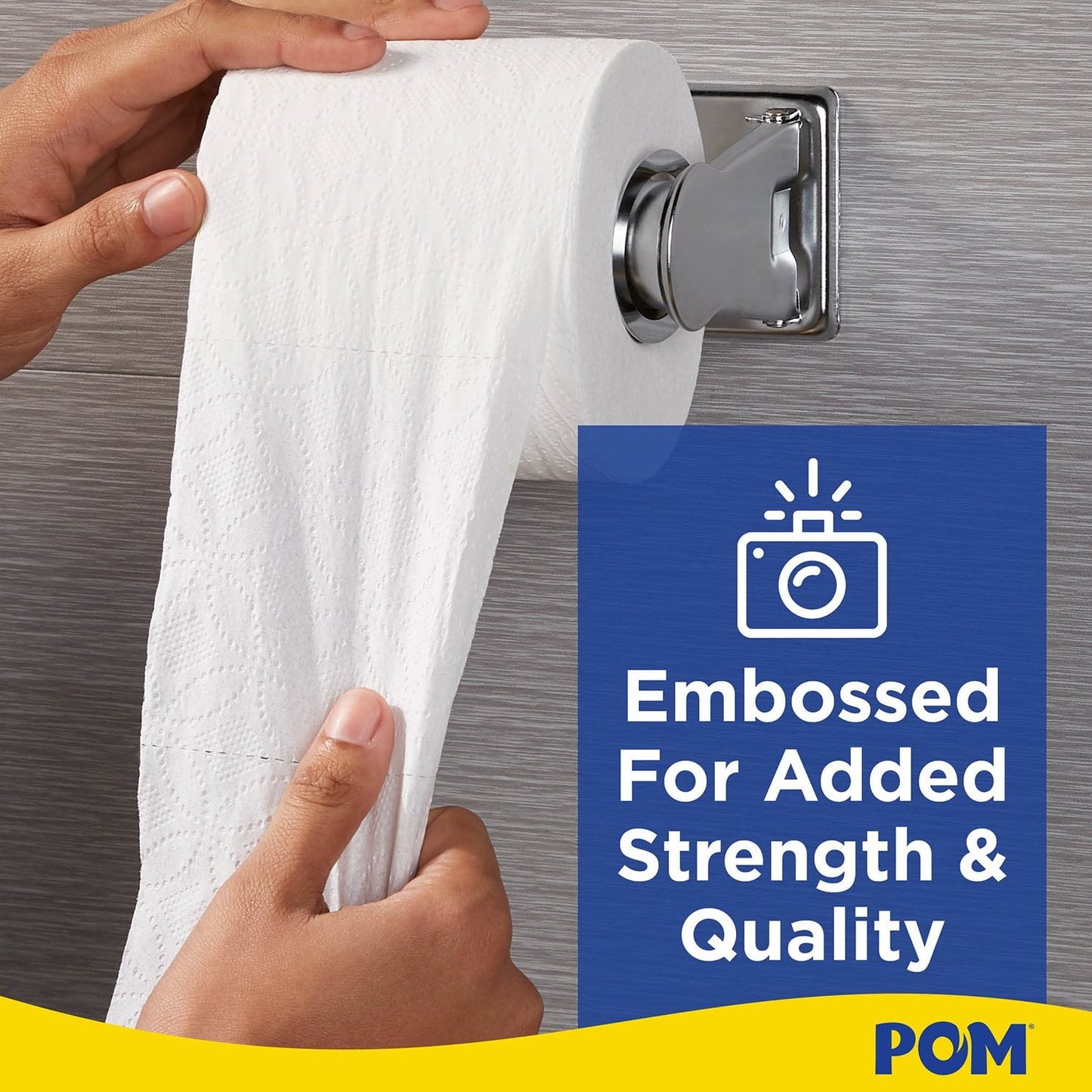 POM 2-Ply Toilet Paper 45 rolls, 473 sheets/roll