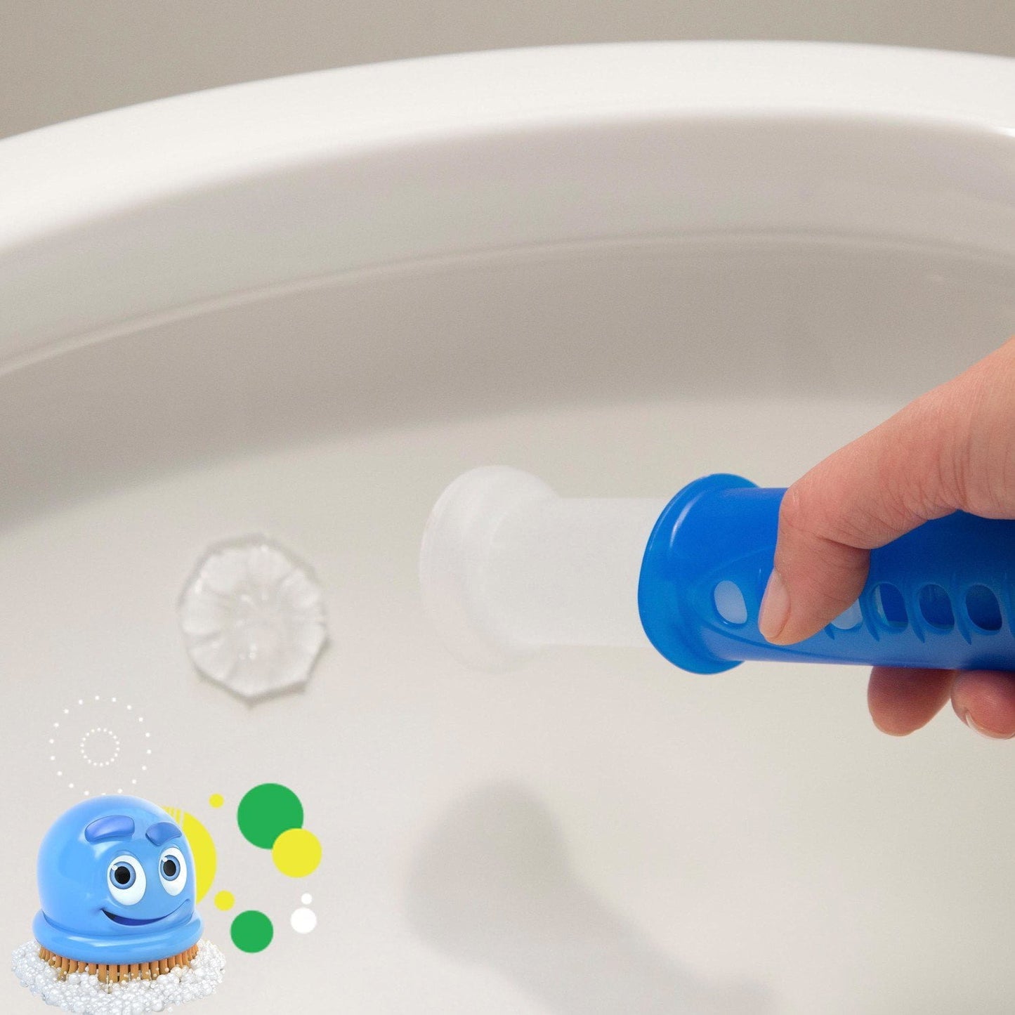 Scrubbing Bubbles Toilet Gel Stamps – Rainshower, 30 Gel Stamps (2 Dispensers)