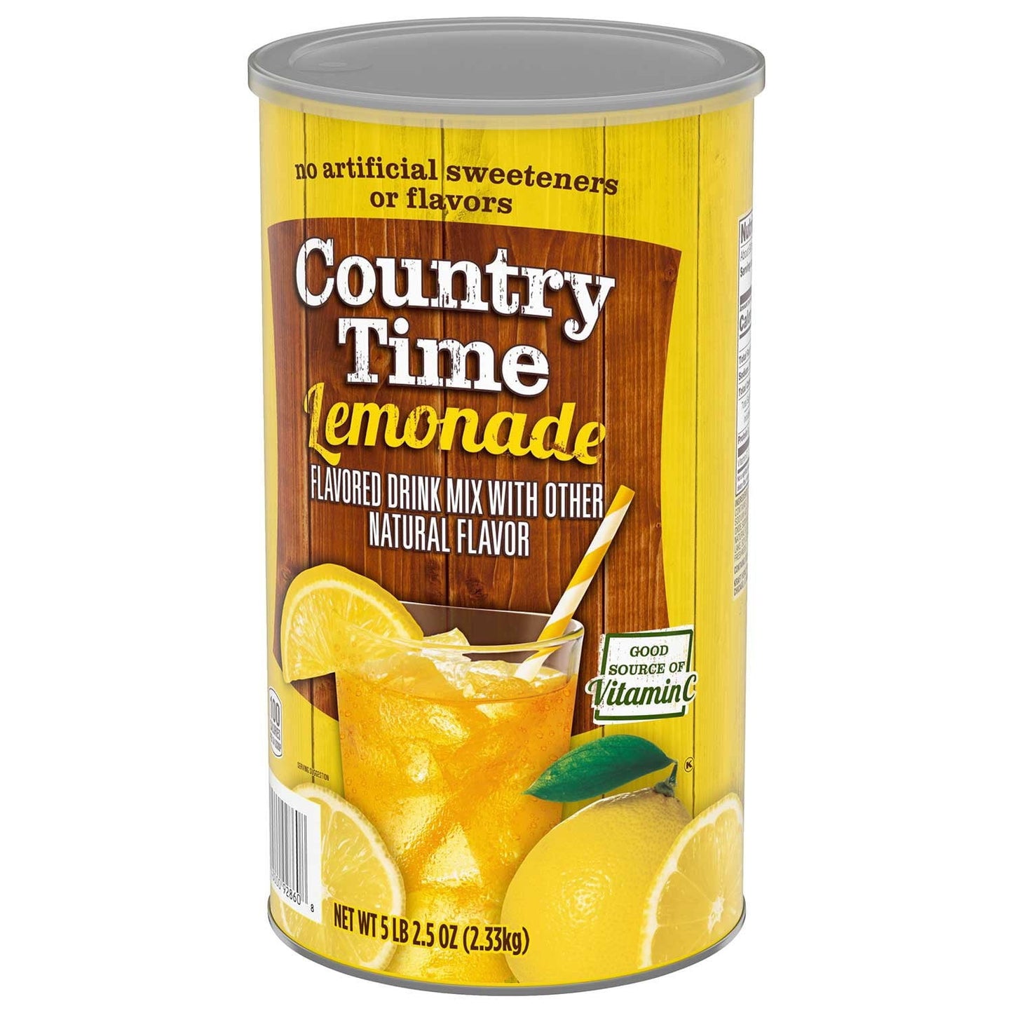Country Time Naturally Flavored Lemonade Powdered Drink Mix – 82.5 oz Canister