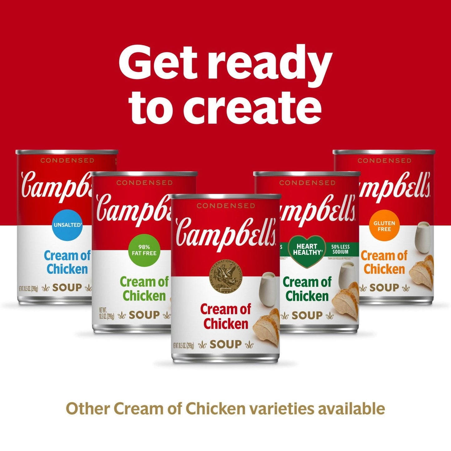 Campbell’s Condensed Cream of Chicken Soup – 10.5 oz Can