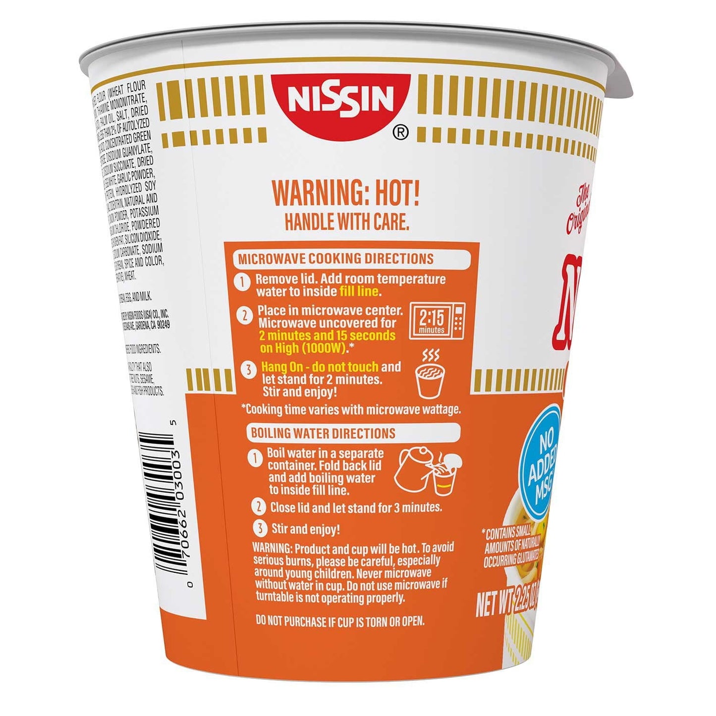 Nissin Cup Noodles, Chicken Flavor 2.25 oz., 24 ct.