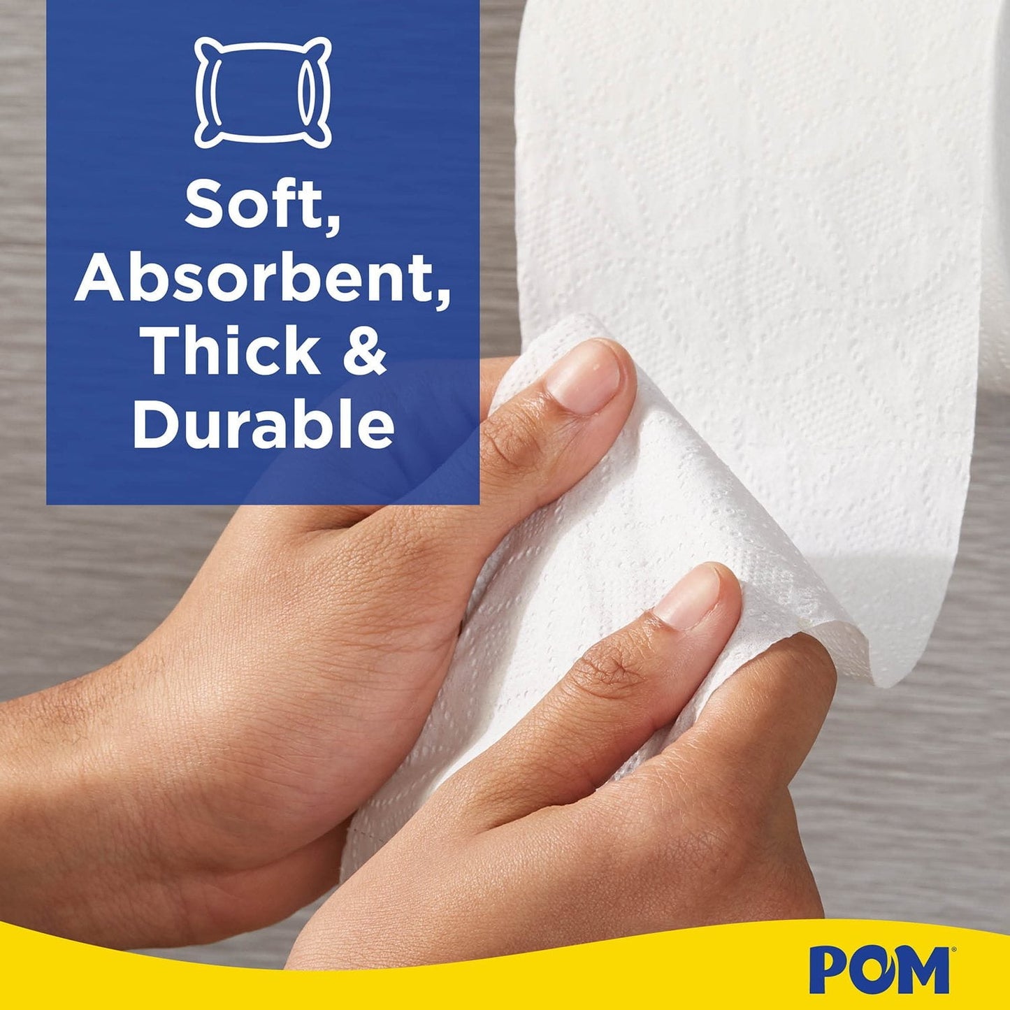 POM 2-Ply Toilet Paper 45 rolls, 473 sheets/roll