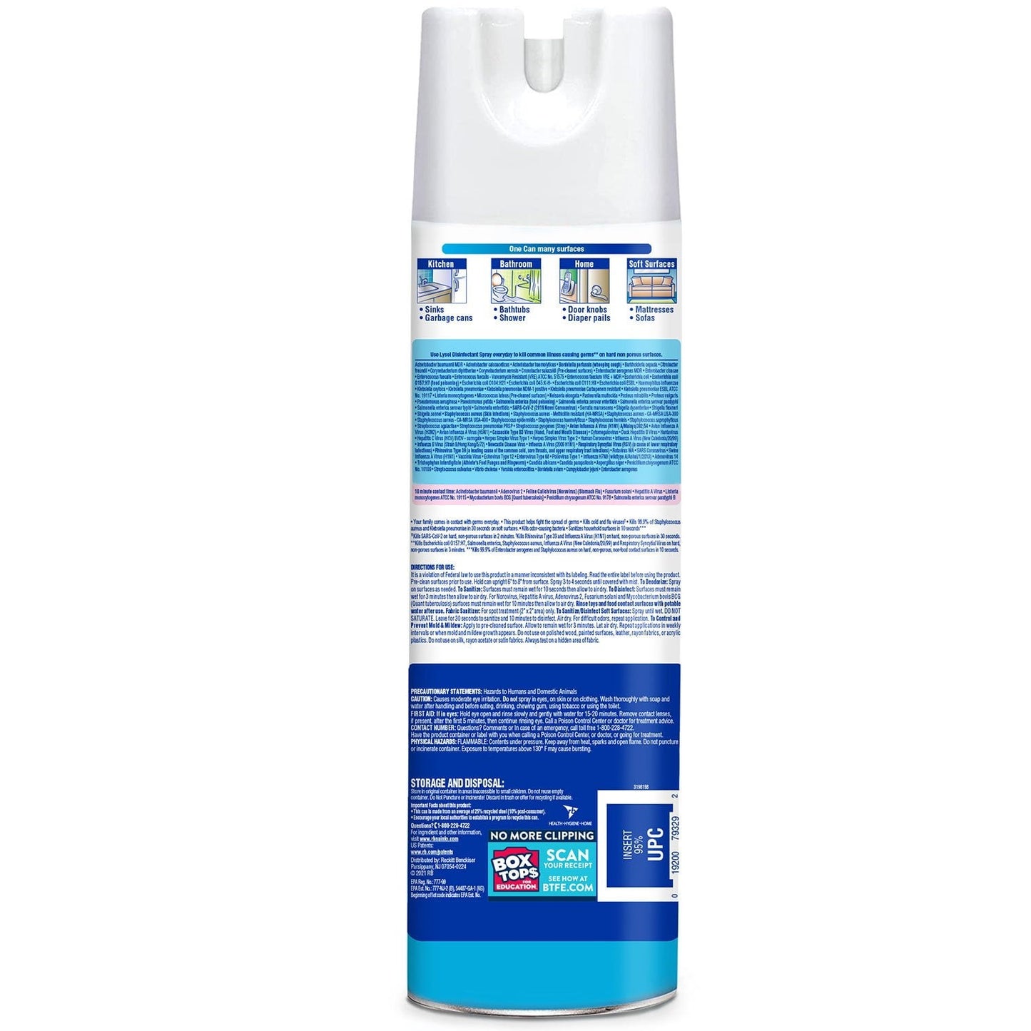Lysol Disinfectant Spray, Crisp Linen 19 oz., 3 pk.