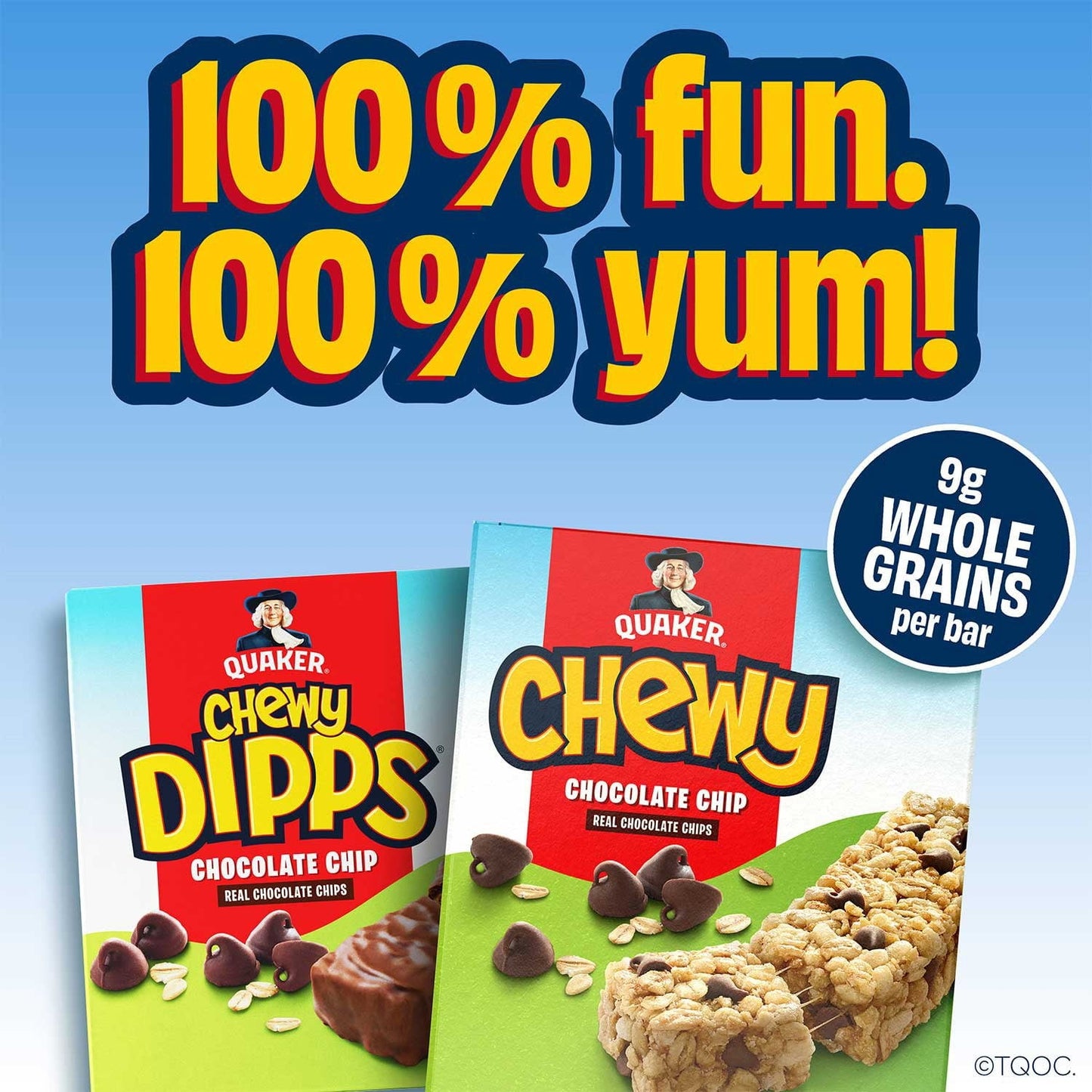 Quaker Chewy Dipps Chocolate Chip Granola Bars