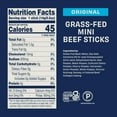 Country Archer Original Mini Beef Sticks – 0.5 oz Each, 24-Count Pack