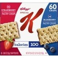 Kellegs Special K Pastry Crisps, Strawberry and Blueberry (60 ct.)
