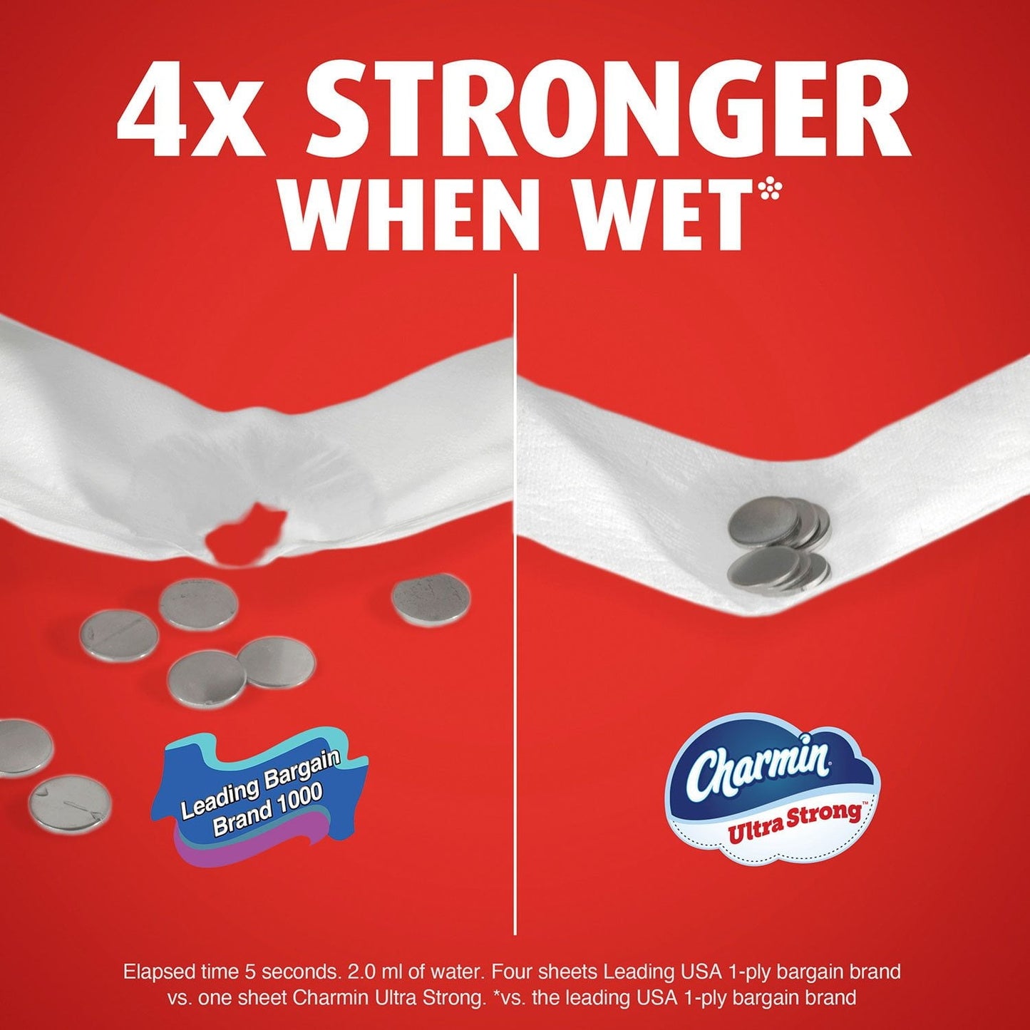 Charmin Ultra Strong 2-Ply Toilet Paper – 231 Sheets per Roll, 32-Roll Pack