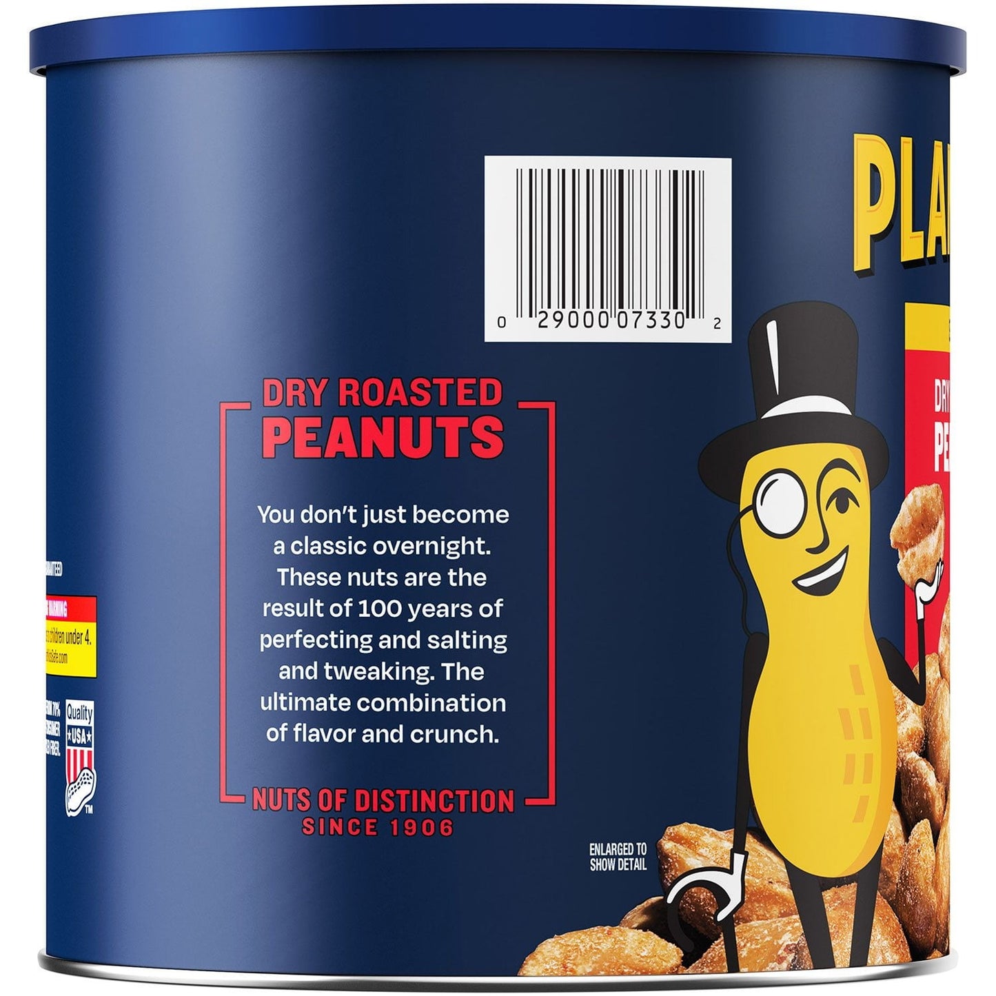 Planters Dry Roasted Peanuts – 52 oz Canister
