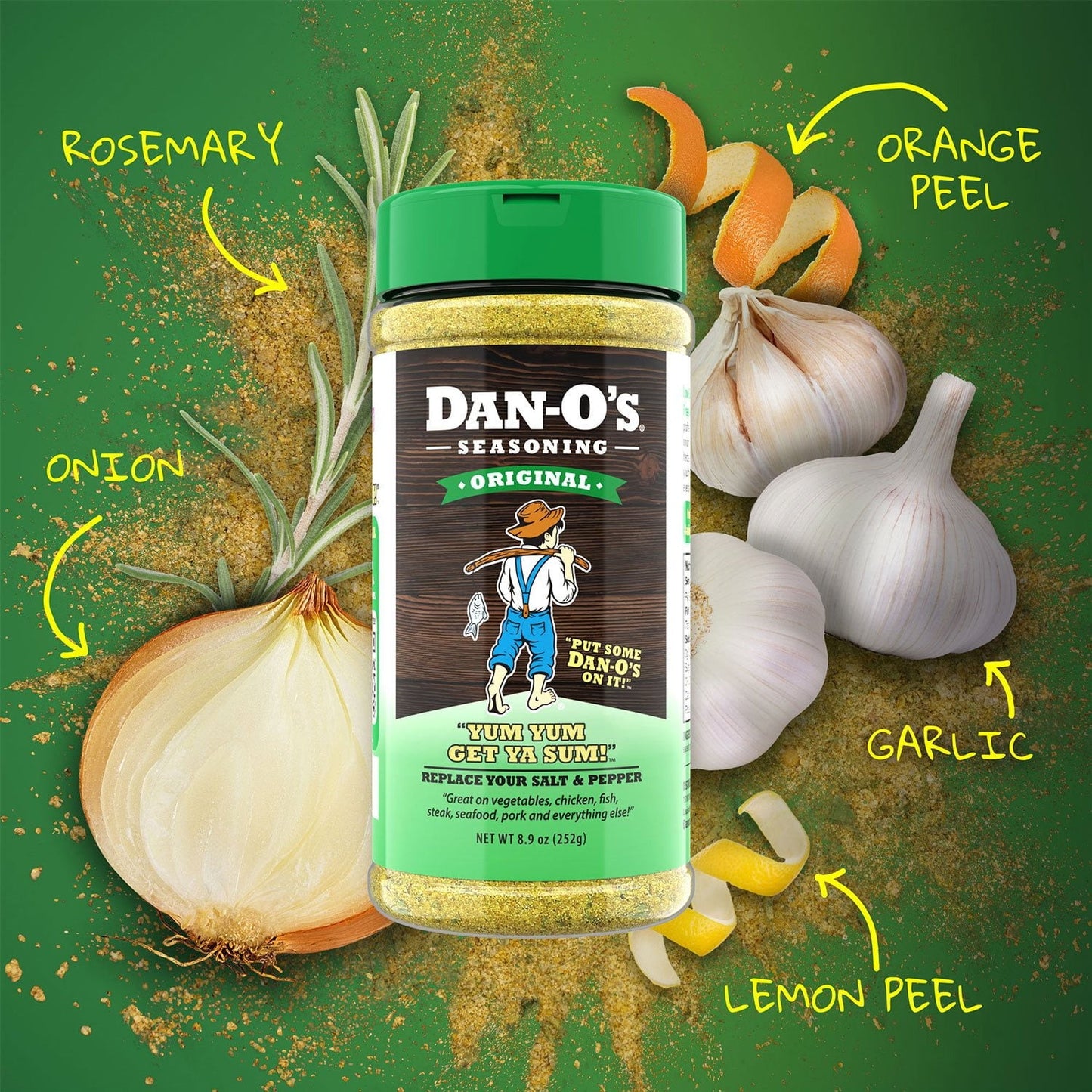 Dan-O’s Original Seasoning 8.9 oz