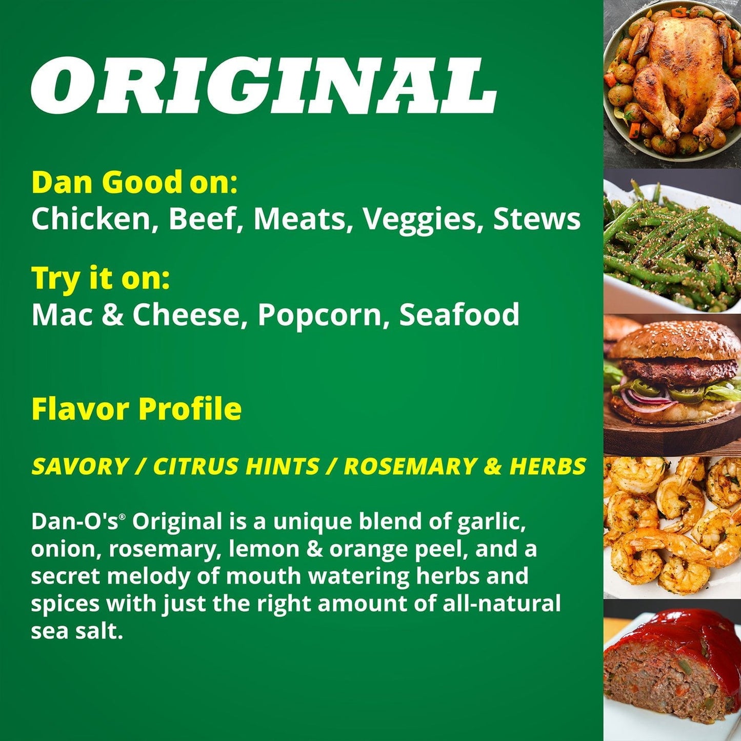 Dan-O’s Original Seasoning 8.9 oz