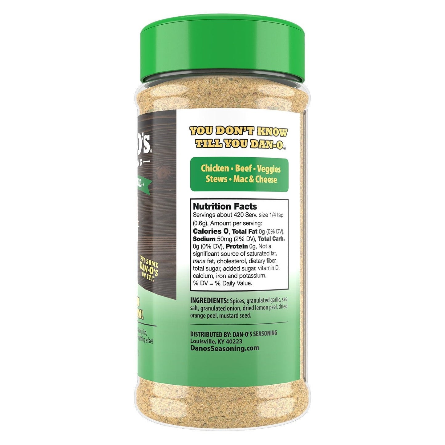 Dan-O’s Original Seasoning 8.9 oz